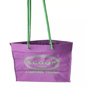 Scoop Kids Purple Tote Shopping Bag